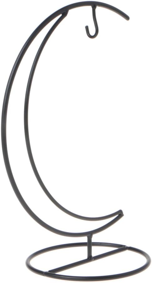 Loair Iron Hanging Plant Stand Holder Flower Pot Display - For Hanging Wind Chimes, Coconut Shell Hanging Baskets,Plants,Lanterns,Landscape Garden Decor