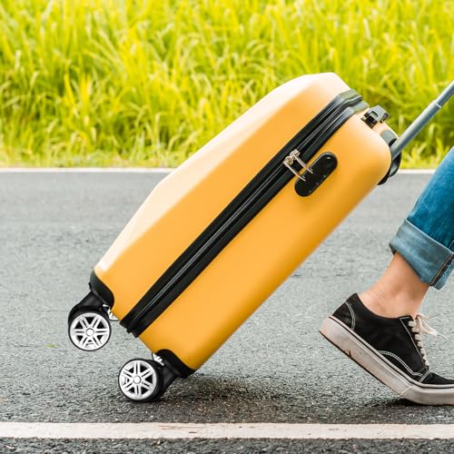 Roues de Rechange pour Valise Double Roue Robuste et Silencieuse