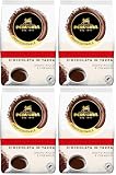 PERUGINA Cioccolata Completa Preparato per Bevanda al Cacao Magro per macchina automatica in polvere, Busta 1kg (Confezione da 4)