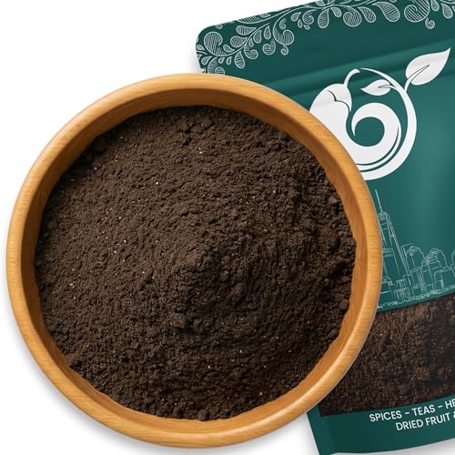 Image of NY Spice Shop Black Walnut Leaf Powder - 4 Ounce Ingredient Juglans Nigra - Traditional Culinary Leaf for Cooking Brewing Blending - Flavorful Infusion Base for Recipes