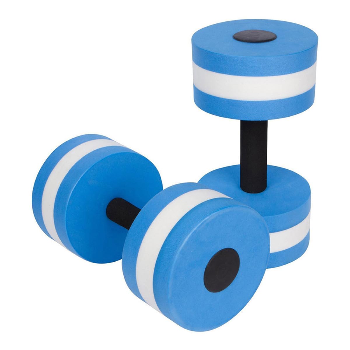 Haltères Flottantes en Mousse EVA Lot de 2 pour Aquagym et Natation, Équipement Léger de Résistance Piscine