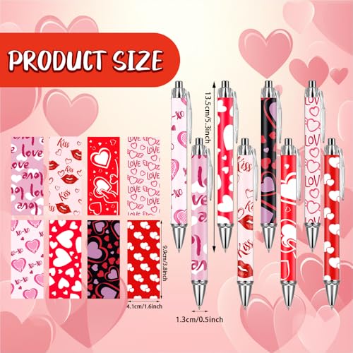 Bolígrafos compactos decorativos mixtos 24 pcs miniatura 2