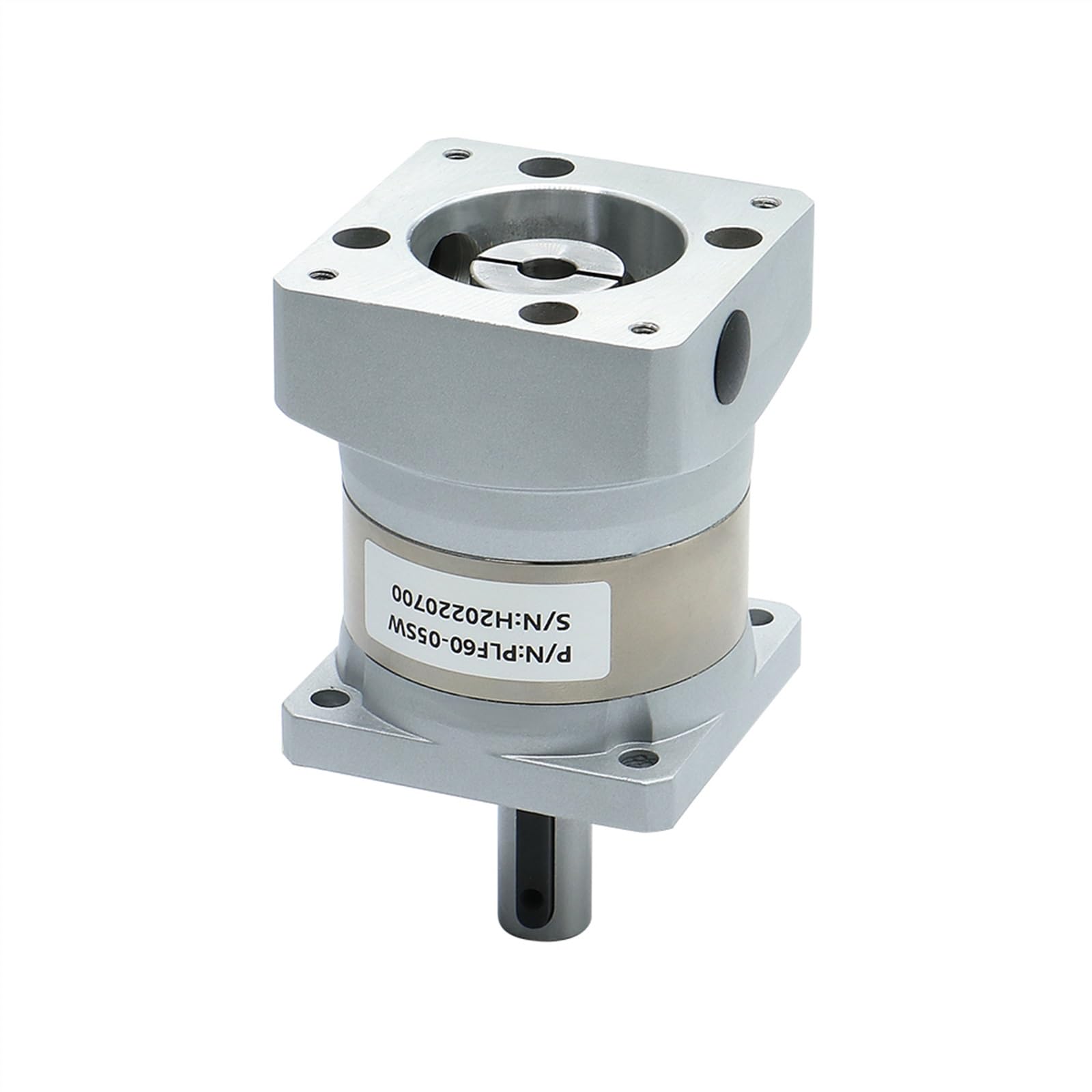 Silnik krokowy PLF60 precyzyjny reduktor przekładni planetarnej o niskim poziomie hałasu pasuje do Nema23 57 8mm silnik krokowy Nema24 60ST 14mm 400W serwo do CNC(70 to 1,8mm for stepper)