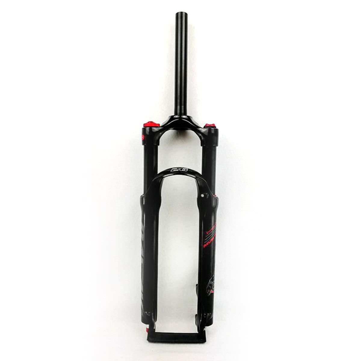 WIQUYBML 26/27.5/29 Air MTB Suspension Fork Travel 100mm Damping Adjustment Bike Front Forks 1-1/8" Manual/Remote Lockout QR 1700g