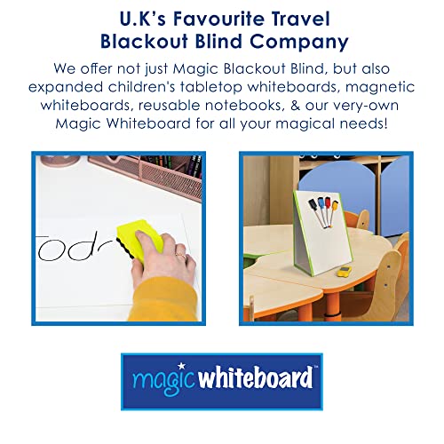 Temporary Blinds for Windows - Static Black Out Blinds for Bedroom, Travels, Office, & Nursery Room - 8 Metres Blackout Blind by Magic Whiteboard - Cosy Home Interiors Temporary Blinds for Windows - Static Black Out Blinds for Bedroom, Travels, Office, & Nursery Room - 8 Metres Blackout Blind by Magic Whiteboard - Image 9