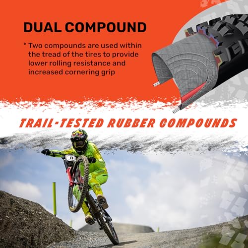 MAXXIS Aggressor – 2 Pack Mountain Bike Tire, Tubeless Ready