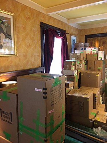 Tag-A-Room Color Coded Moving Box Labels (Study) #TOP4