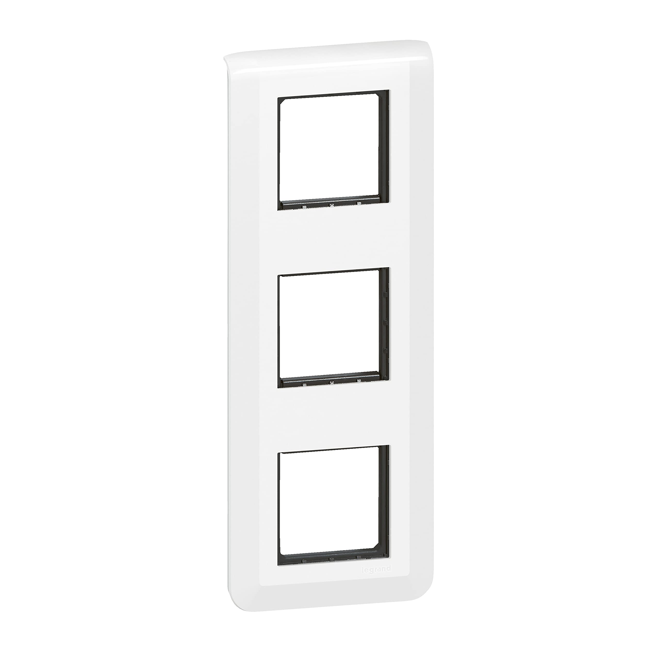 Legrand Plaque Mosaic 3x2 Modules Montage Vertical Blanc