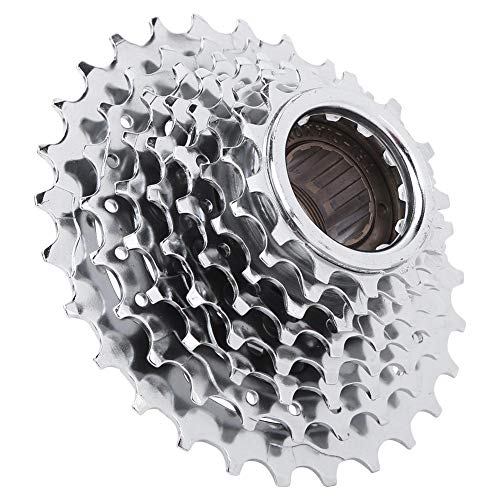 Volante traseiro de bicicleta com resistência ao desgaste brilhante, montanha de(8 speed-chrome plat