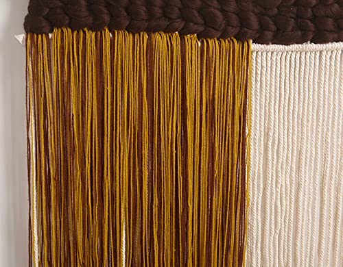 Iower Macrame Wall Hanging Woven Large Colorful Macrame Wall Decor Fiber Art Handmade Home Room Decor 40" W*32" L #TOP3