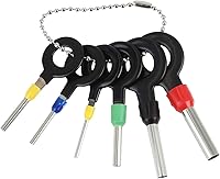 Vista 1 de X AUTOHAUX Extractor de clavijas de conector de cableado de herramienta de eliminación de terminales de alambre de vehículo de automóvil 6pcs
