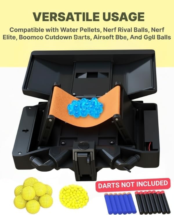 Miniatura 4 de Skywin Juguete Claymore para juegos  Cable de viaje y control remoto incluidos para Claymore de plástico compatible con Nerf (negro)