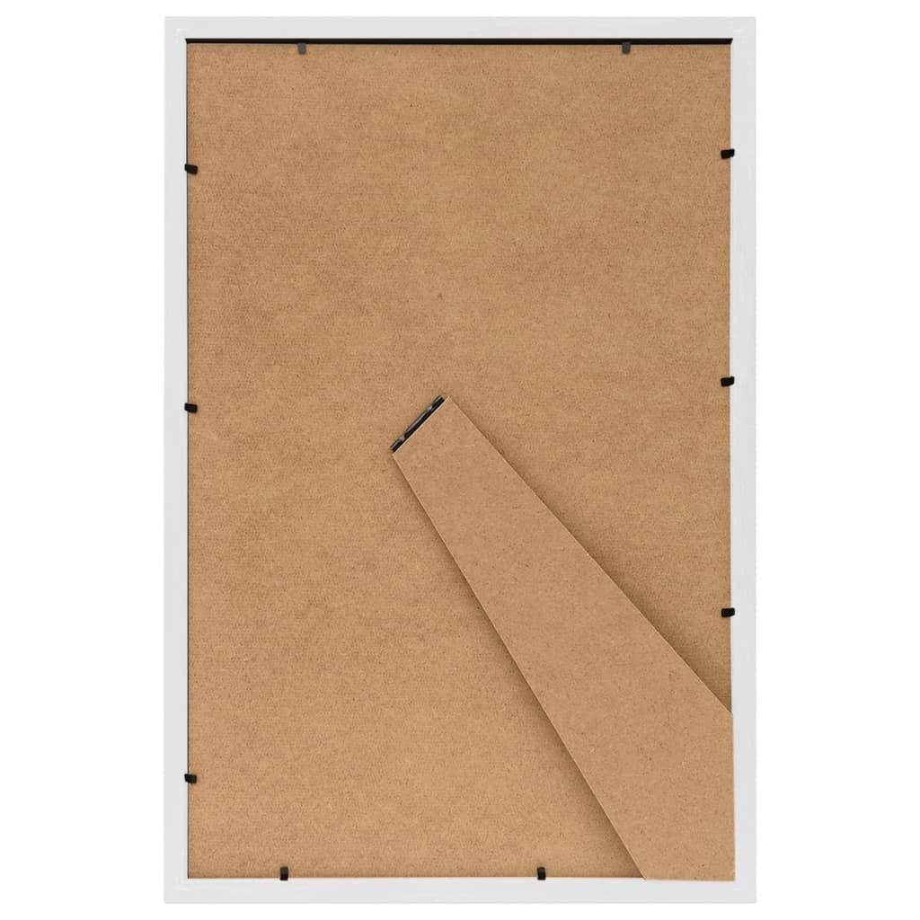 Ramka na zdjęcia, kolaż, 5 szt., biała płyta MDF, 21 x 29,7 cm, ramka na zdjęcia, wymienna ramka do salonu, sypialni, biura, do postawienia i montażu na ścianie, jako galeria zdjęć, prezent