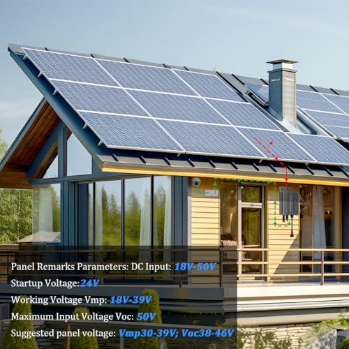 Panel solar de 36 V conectado a micro inversor de 500 W para hogares sostenibles 3