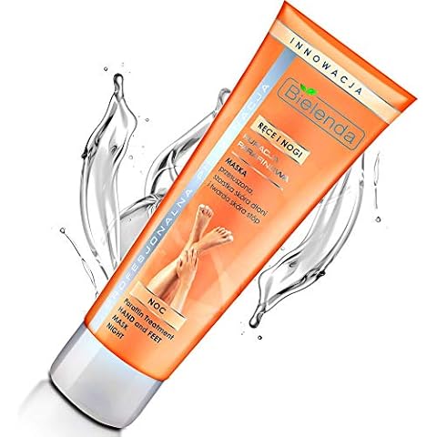 Bielenda - Intensive Night Care Of Dried Hands And Feet - Deep, Strong Regeneration And Moisturizing - Oils And Gently Warms Up - Improves The Condition Of Nails - Parraffin Mask For Night - 75 ml Cover