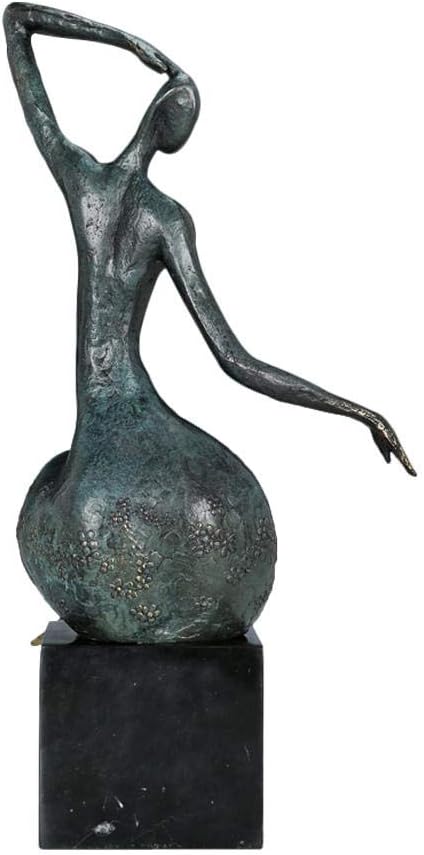 Sculpture Appreciation Bust Character Decoration Statue Mural Woman Bronze Statue Art Decor