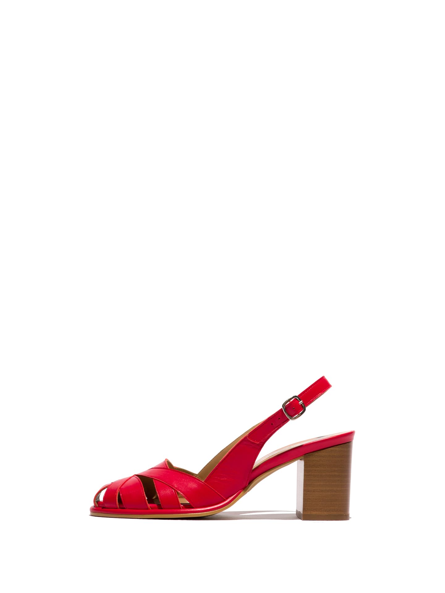 Fly London Women's MAGS448FLY Sandal, RED, 9 UK