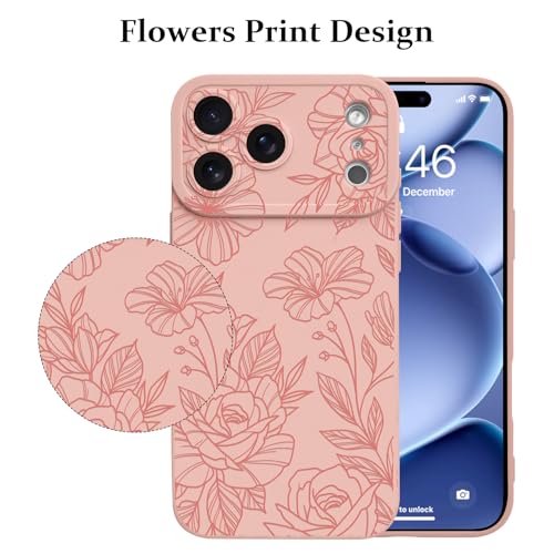 LSL Case for iPhone 17 Pro Max Pink Floral Flower Pattern Print Design by LSL - Used condition - Image 5