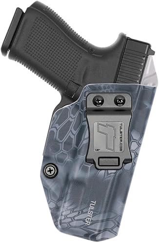 Miniatura 9 de Tulster IWB - Funda de perfil para mano derecha compatible con Glock 1919X2325324445