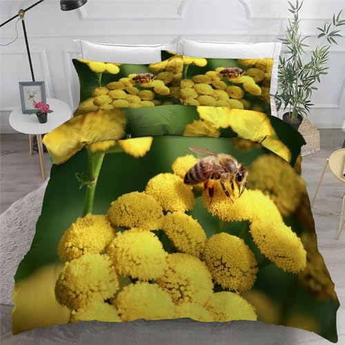 Housse de couette 90x190 cm avec zip pour éviter que la couette glisse - 6