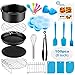 Accesorios para freidoras de aire, 20 piezas para la freidora de aire Ninja Innsky Princess COSORI 4L 4.5L 5.2L 5.5L, Accesorios de revestimiento antiadherente,aptos para lavavajillas y sin BPA