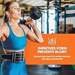 ProFitness Weight Lifting Belt (5mm Thick) - Leather Weight Belt for Men & Women - Back Support Squat Belt - Gym Belt for Weightlifting, Powerlifting & Deadlifts | Adjustable Weightlifting Belt - Image 5