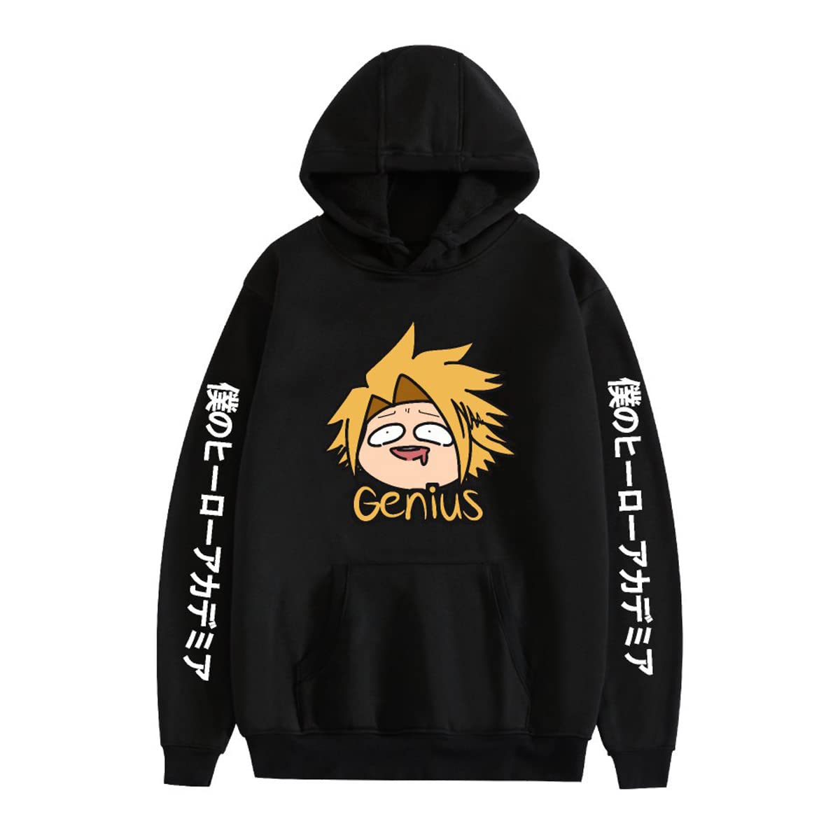Unisex Anime Boku No Hero Academia Hoodie Sweatshirt Mha Kaminari