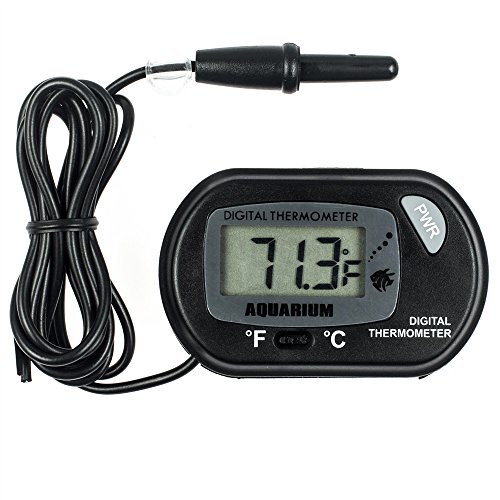 Petbank Pack of 2 LCD Digital Aquarium Thermometer Fish Tank Water Terrarium Temperature - Image 3