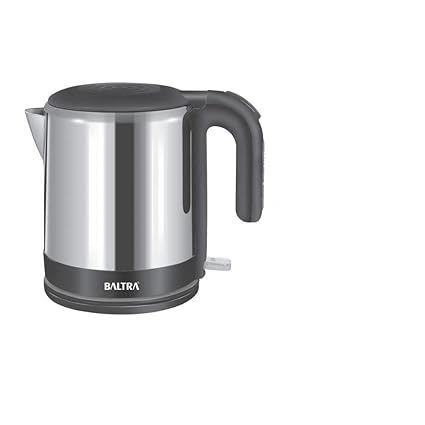 Baltra ? Pretty 1.2 Liter, Stainless Steel Electric Cordless Kettle - Silver