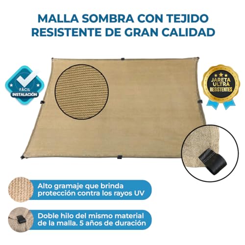 Opiniones y reviews de Malla Sombra resistente UV disponible en línea para comprar. 16 Imagen adicional