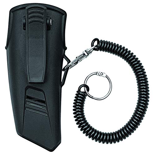 Wedo 0798251 798251 – Funda de cinturón para Safety Cutter 78825 y 79825, plástico con clip, mosquetón, espiral cuerda, aprox. 12 x 5,...
