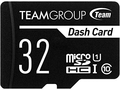 TEAMGROUP ダッシュカード 32GB ドライブレコーダー MicroSDHC UHS-I U1 高互換性 フラッシュメモリーカード アダプター付き アウトドア/スポーツ/フルHD撮影用