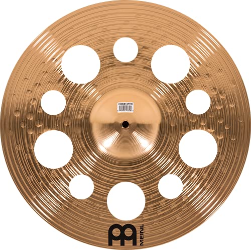 Meinl Cymbals 18” Trash Crash With Holes – Hcs Traditional Finish Bronze For Drum Set, Made In Germany, 2-Year Warranty, (Hcsb18Trc) #TOP20