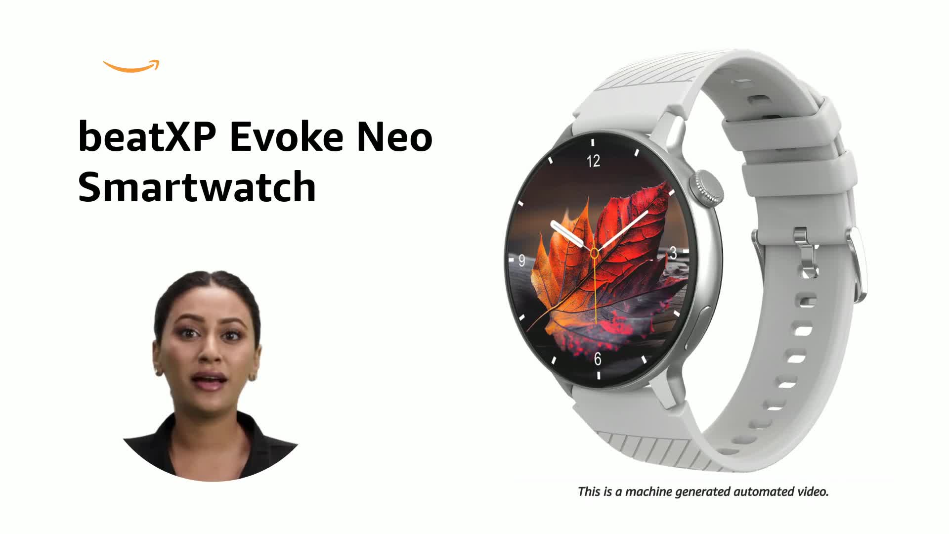 beatXP Evoke Neo 1.43” Super AMOLED Display Bluetooth Calling