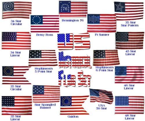 Moon 3x5 ft Wholesale Lot of USA US American American Historical Set Flags Flag 3x5 - Bright Color UV Resistant - Prime Outside Garden Cave Home Decor