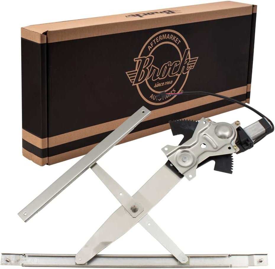Brock Replacement Passenger Front Power Window Regulator