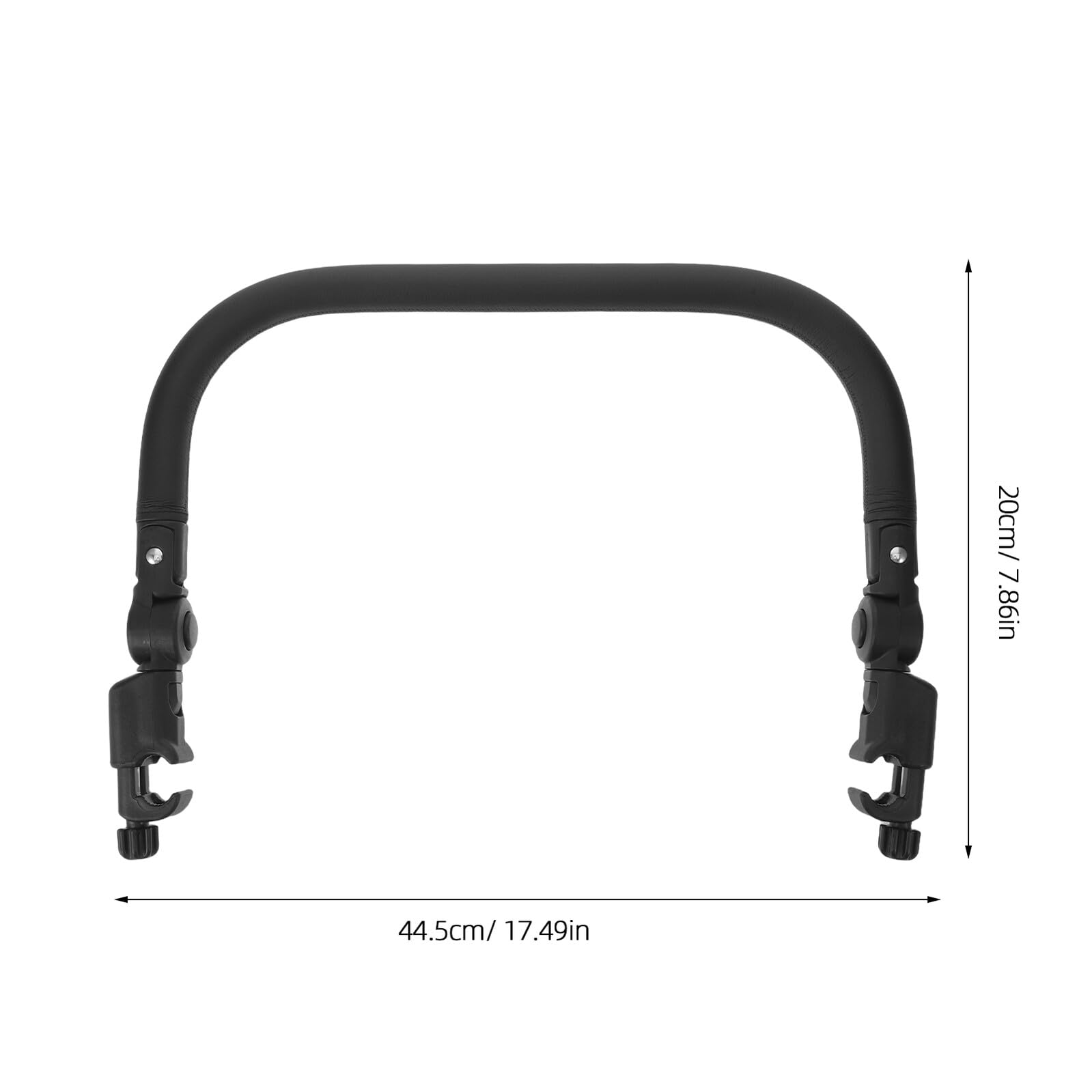 ORFOFE Barre Accoudoir Poussette Avant Réglable et Détachable Extension Ergonomique pour Sécurité et Confort des Tout-petits Accessoire Pliable Compatible avec Poussettes