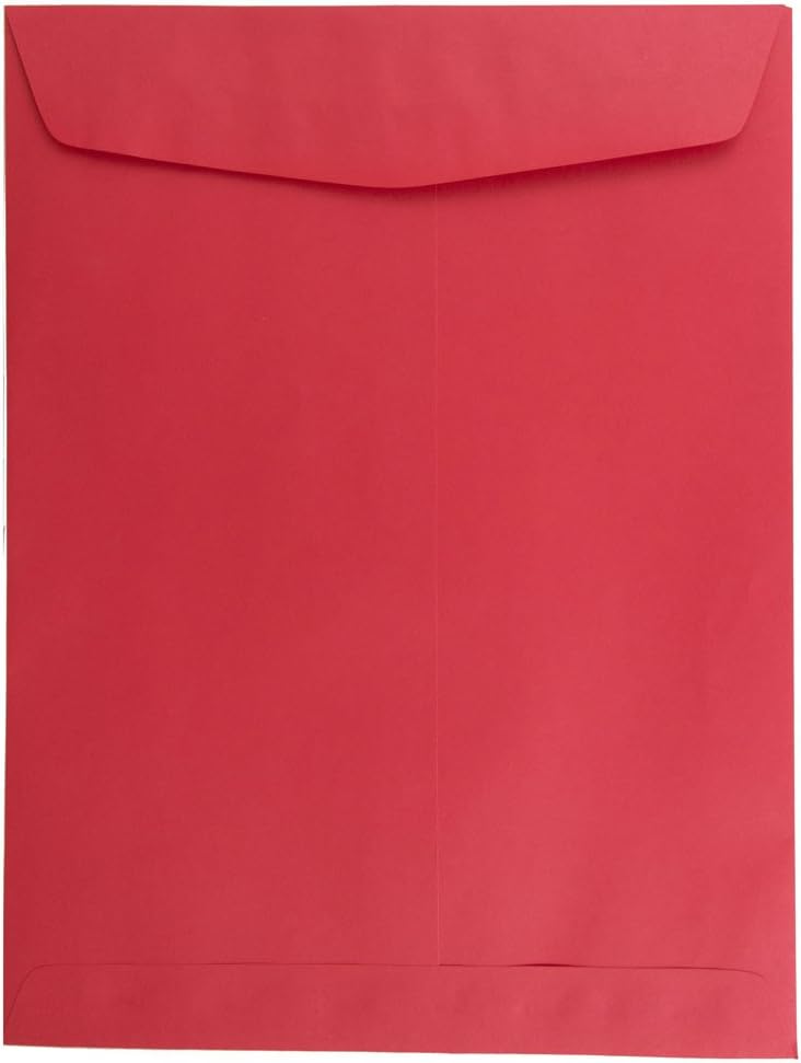 JAM PAPER 9 x 12 Open End Catalog Colored Recycled