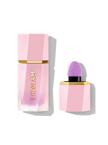 SheGlam Color Bloom Liquid Blush for Cheeks Finish Lilac Dream