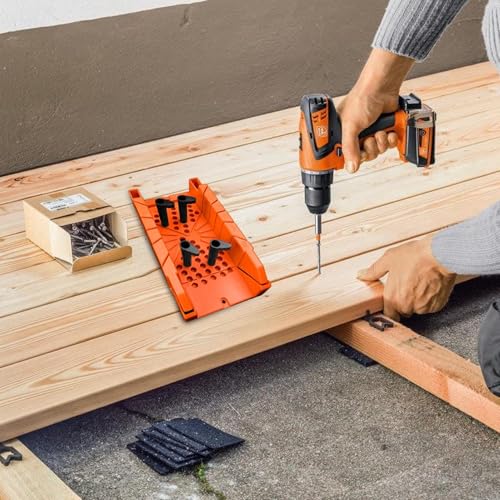 Boîte à onglets compacte avec serrage réglable pour découpe précise à 45 degrés