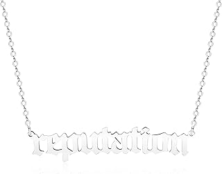 Reputation Necklace Taylor Necklace Reputation Jewelry Taylor Lover Midnight Fearless Love Story Evermore Pendant Women Girls TS Fans Gift Silver Reputation Necklace, Stainless Steel, No Gemstone