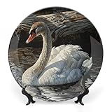 Facile à nettoyer : bien que cette assiette ronde en céramique soit visuellement superbe, elle est facile à nettoyer et il suffit de l'essuyer avec un chiffon sec si nécessaire, assurant une beauté durable qui résistera à l'épreuve du temps.