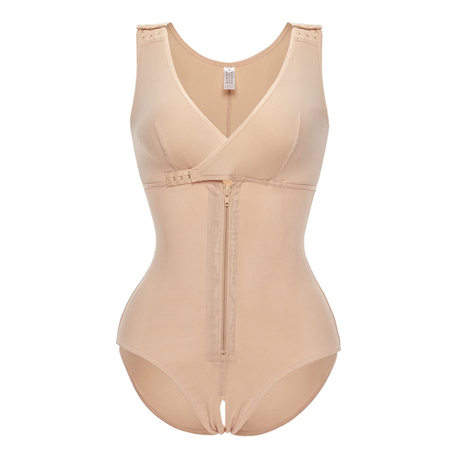 LYGBAOFUL Pełne ciało dla kobiet z podnośnikiem Butt Lifter Plus Size Body Shapewear Regulowany kombinezon z gorsetem do karmienia piersią