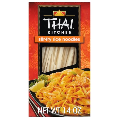 Thai Kitchen Stir Fry Rice Noodles, Gluten Free, Non GMO, Two Ingredients, Quick Cook, For Pad Thai...