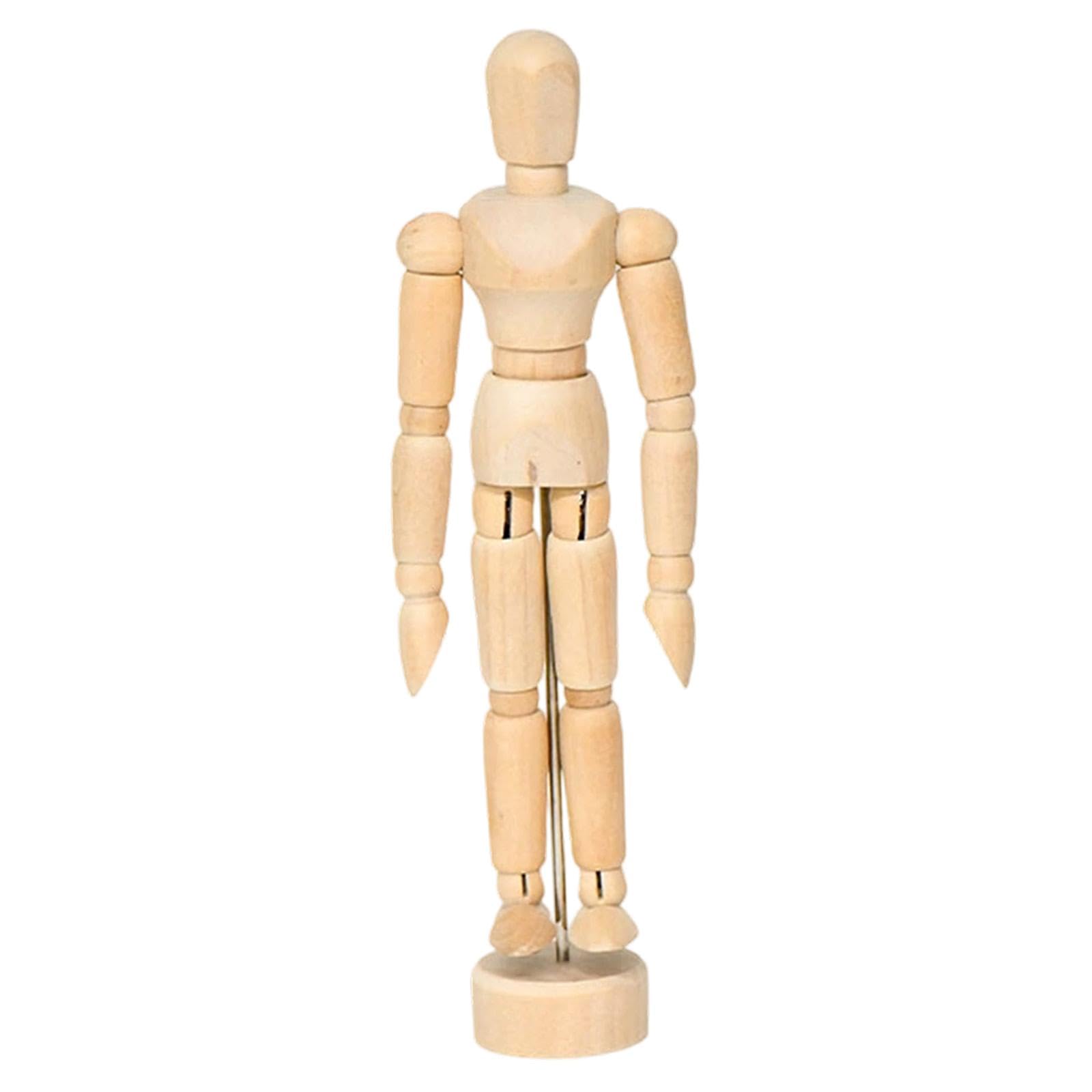 SNAPPSY Artists Wooden Manikin Moveable Ornament Animator