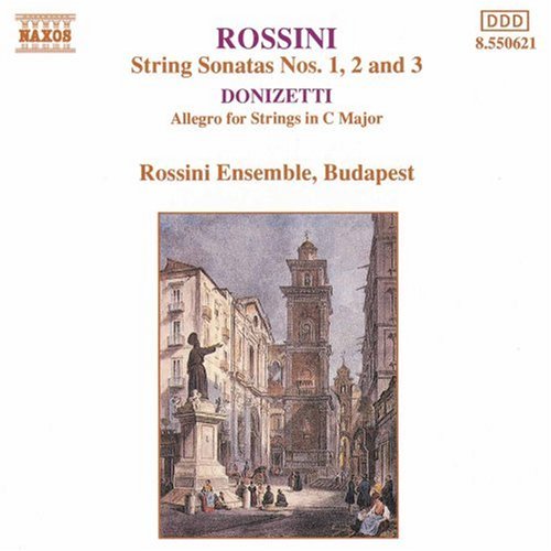 Allegro for Strings / String Sonatas 1-3 [Audio CD] Donizetti; Rossini and Rossini Ensemble