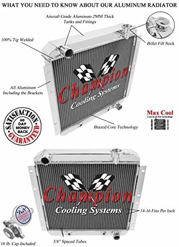 Miniatura 4 de Radiador de aluminio de 4 filas para Toyota Landcruiser, MC180