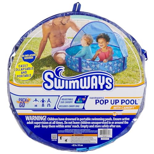 SwimWays Spring Float Elite Pop-Up Above Ground Baby Pool; Ages 9-24 Months - image 7