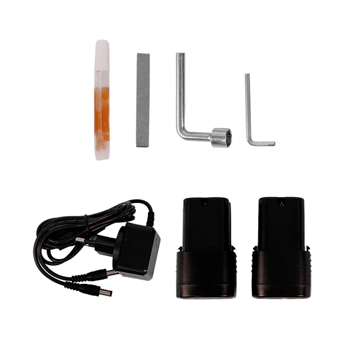 Bricoferr Tijera de Podar Eléctrica 350W con Batería 16.8V y Corte 25mm