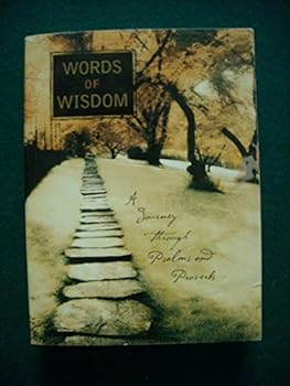 Paperback Words of Wisdom: From the Bible Book